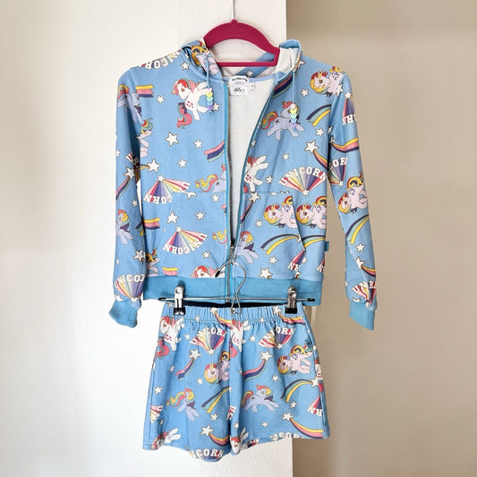 Lola & The Boys My Little Pony (8) Hoodie Short Set Retro Unicorn Nostalgia