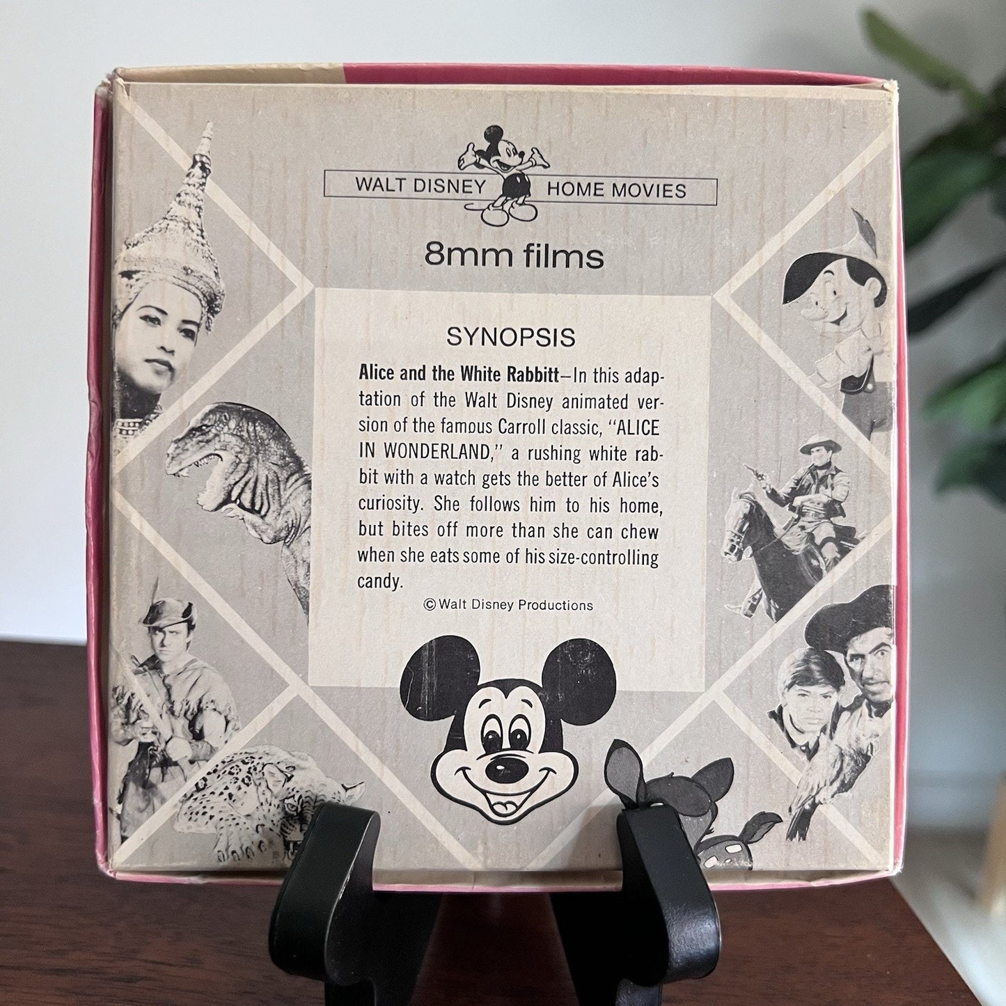 1951 RARE Disney Home Movies Alice And The White Rabbit Super 8 Color 200’ Reel