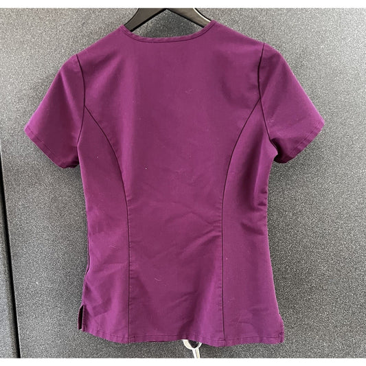 Figs Catarina One-Pocket Scrub Top XS Deep Purple Ltd Edition Color Women PO4229