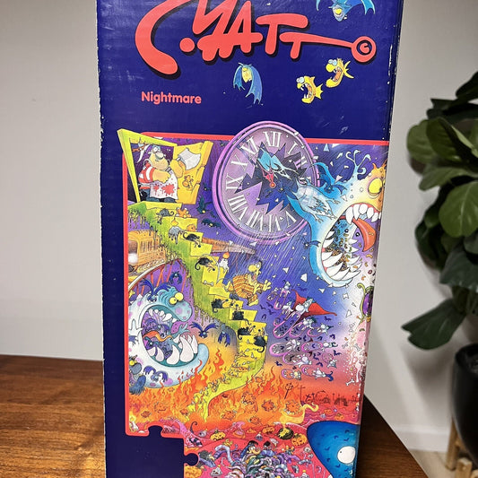 RARE “Nightmare” by Matt Carlos Matera 2000 Piece Heye Jigsaw Puzzle 1997