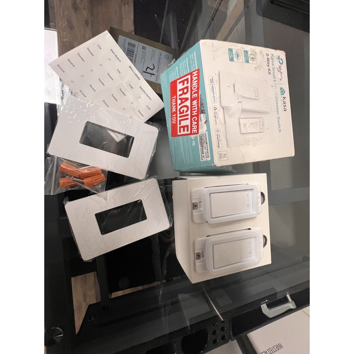 Tp-Link Kasa Smart Wi-Fi Dimmer Switch Model KS230 Alexa Googl SmartThings