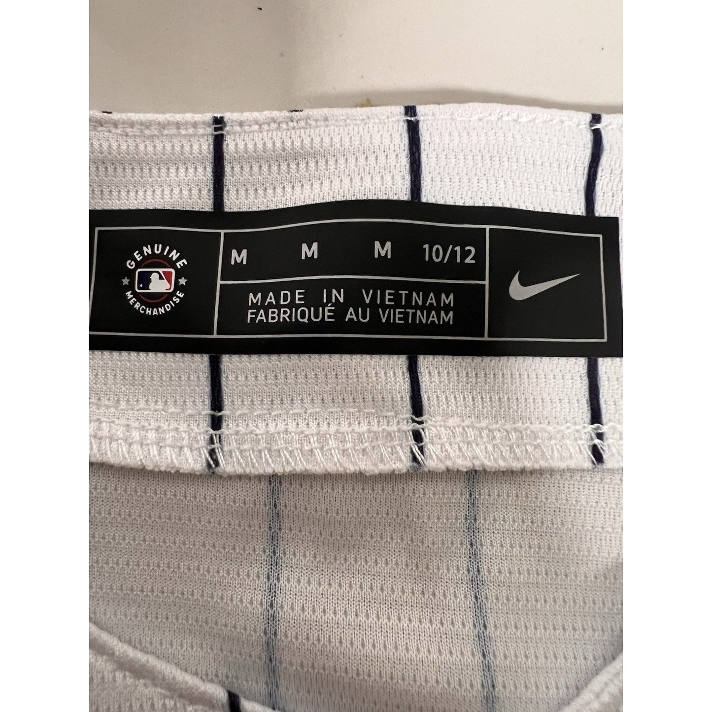 Luke Voit New York Yankees #45 Nike White Home Replica Size Medium