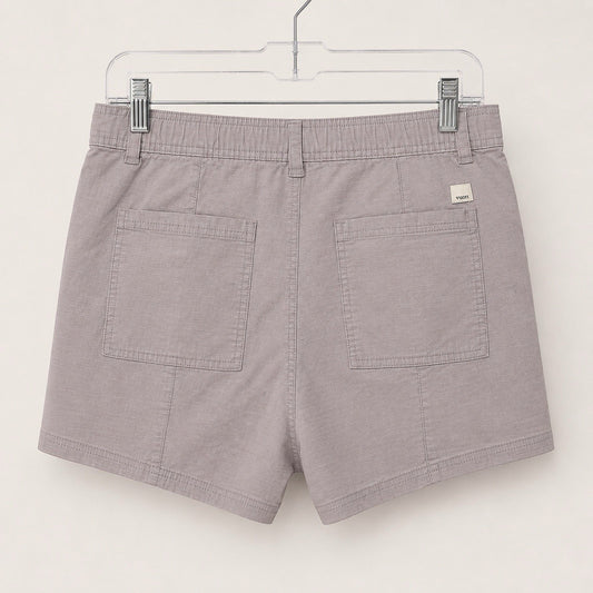 Vuori Vintage Ripstop Cargo Utility Shorts 32” Large 3” High Rise Elastic Waist