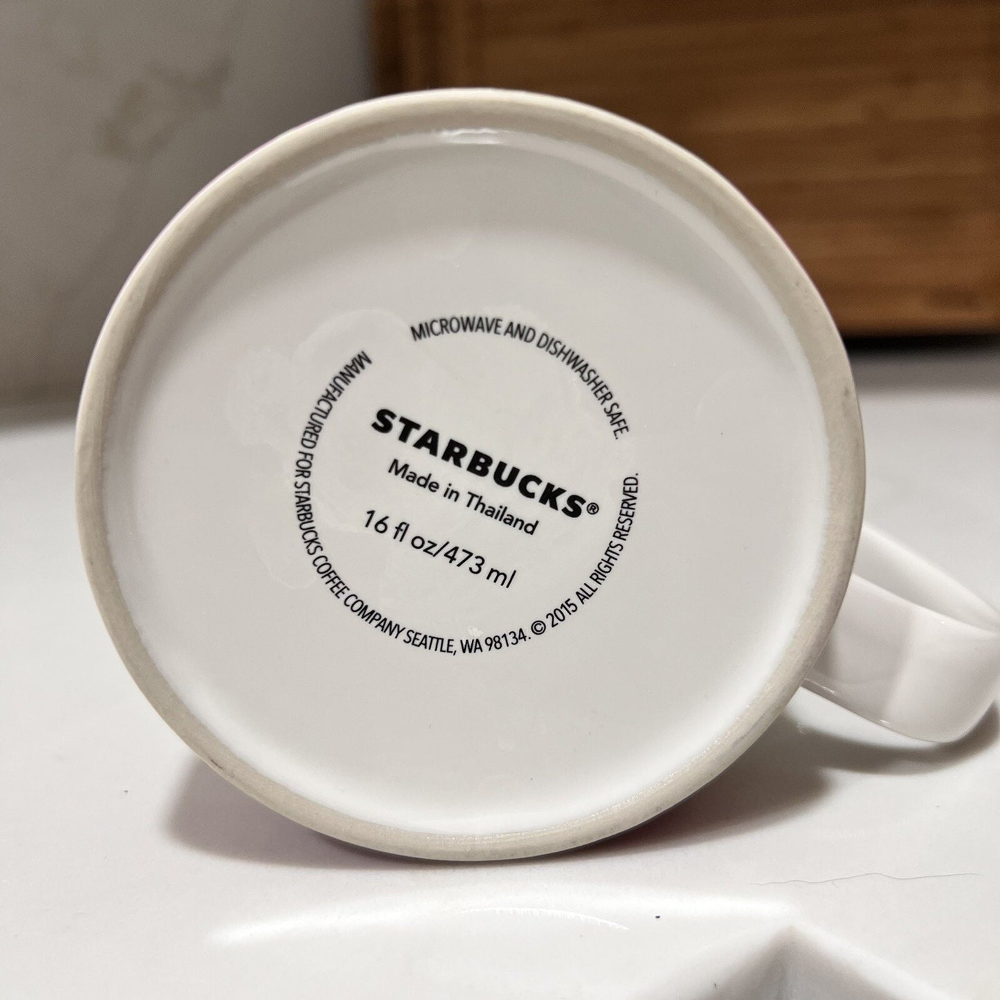 Starbucks 2015 Vienna Wien Austria Global Icon City Series Collectible Mug Cup