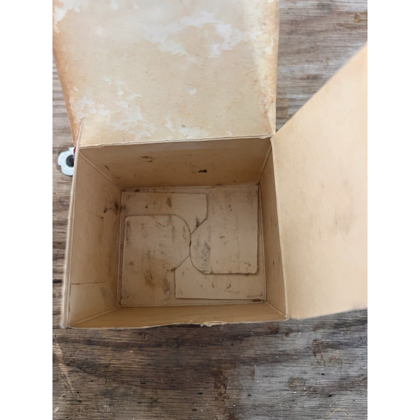 EMPTY BOX - Vintage Zebco Zee Bee ORIGINAL BOX ONLY Model 202 Fishing Reel Box