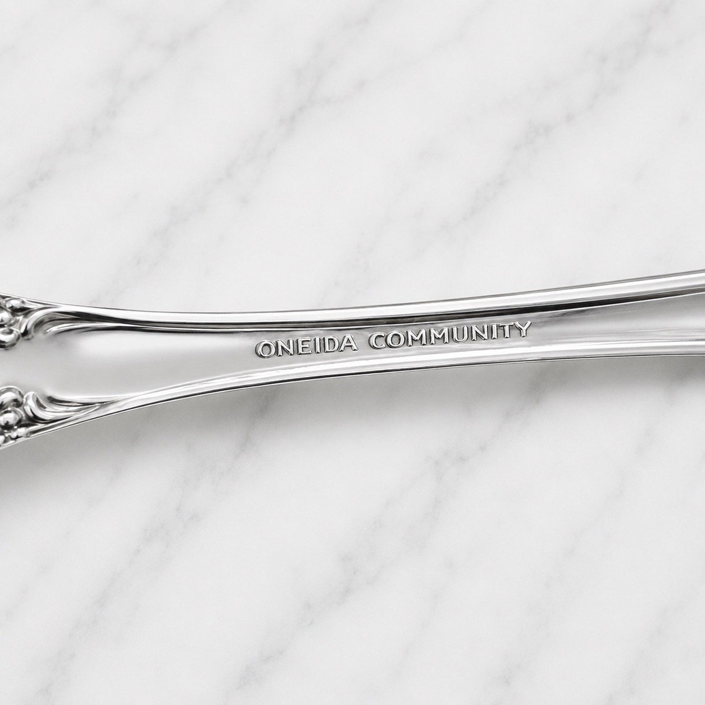Oneida Community BRAHMS Stainless Casserole Spoon Serving Silverware Flatware