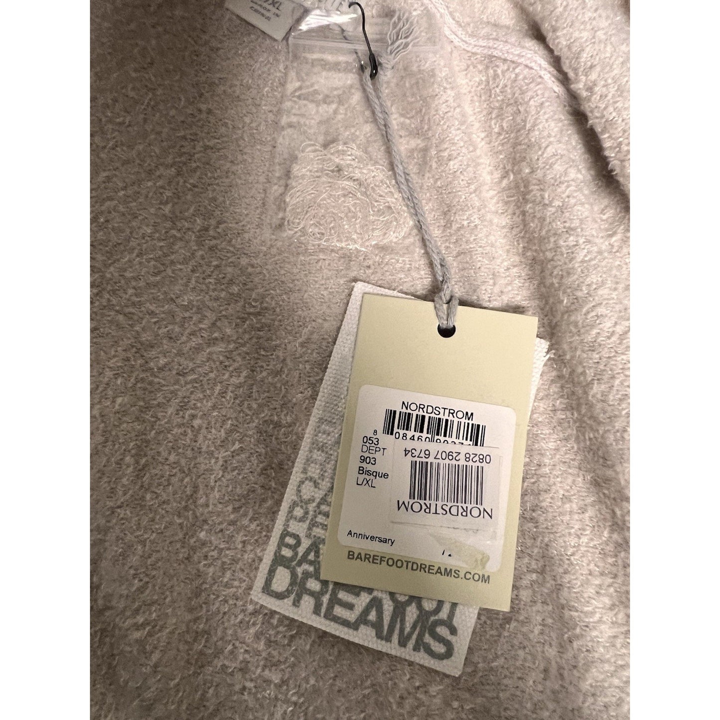 Barefoot Dreams CozyChic Lite Island Wrap Cardigan Crème Size L / XL