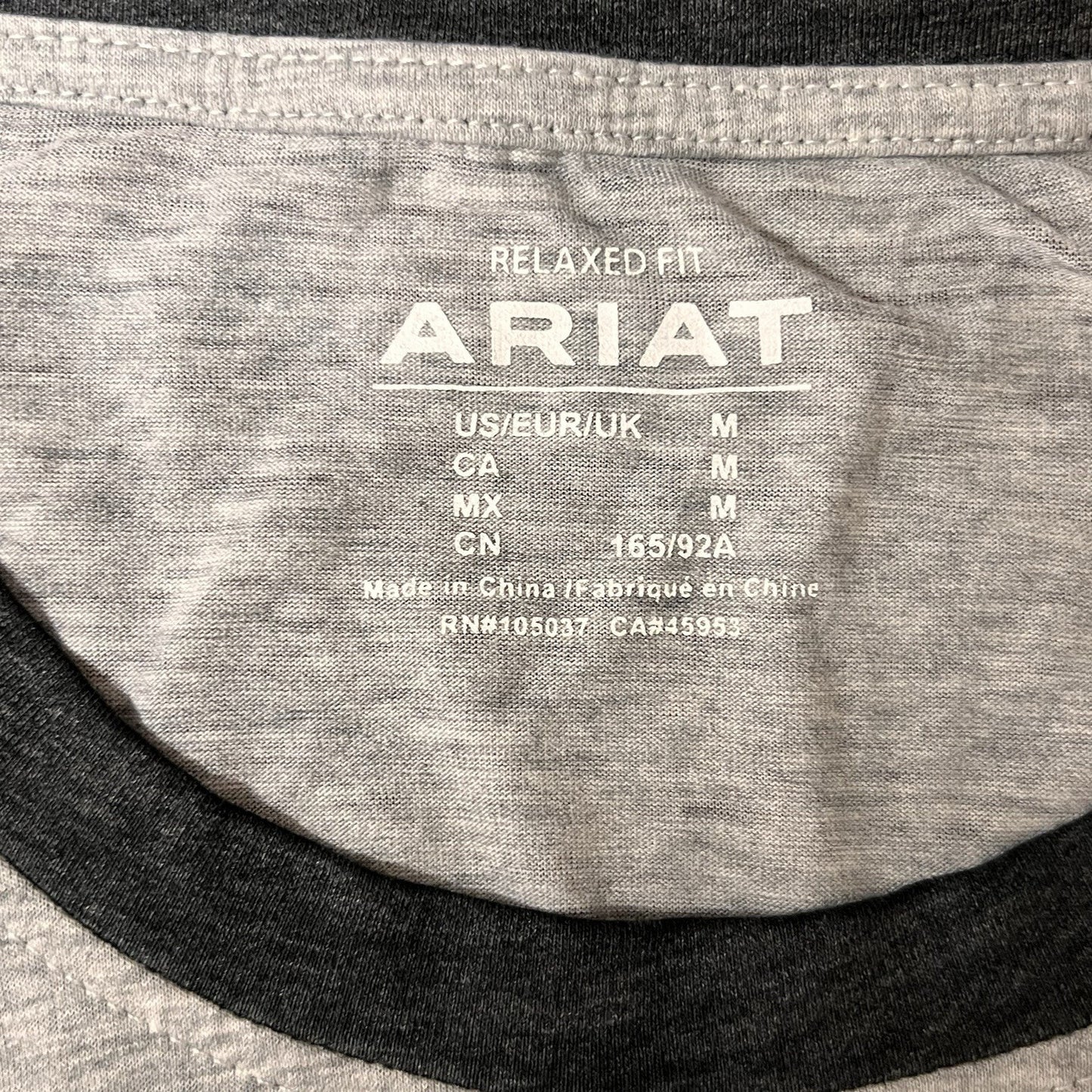 NWOT Ariat Women’s Sleeveless (M) Relaxed Fit Star Lightweight Grey Tank Top