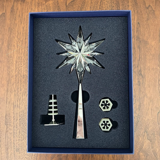Swarovski Rockefeller Shining Star 2006 Crystal Tree Topper ❄️ Flawed ❄️