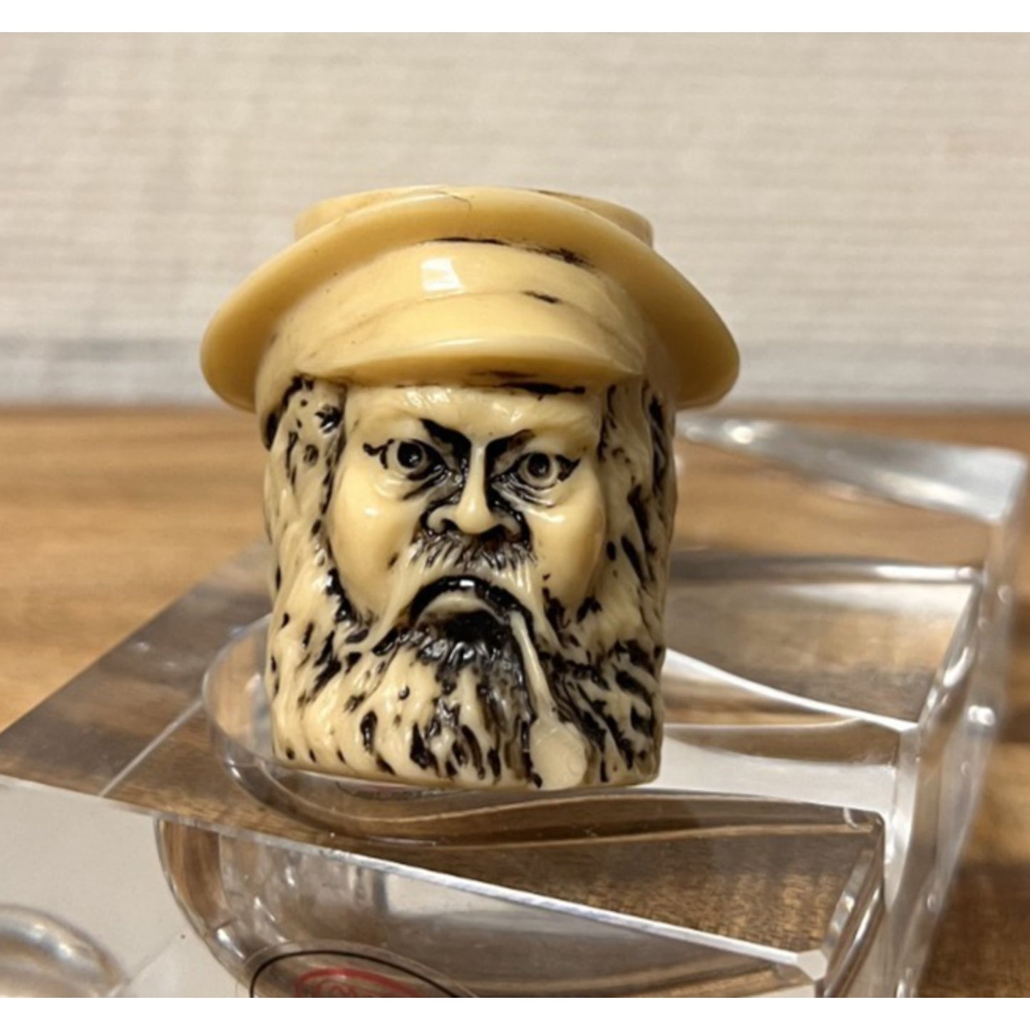Vintage Meerschaum Hand Carved Sea Captain Estate Pipe