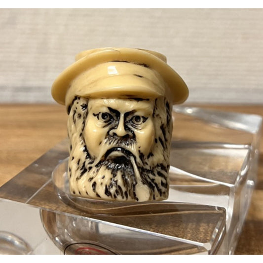 Vintage Meerschaum Hand Carved Sea Captain Estate Pipe