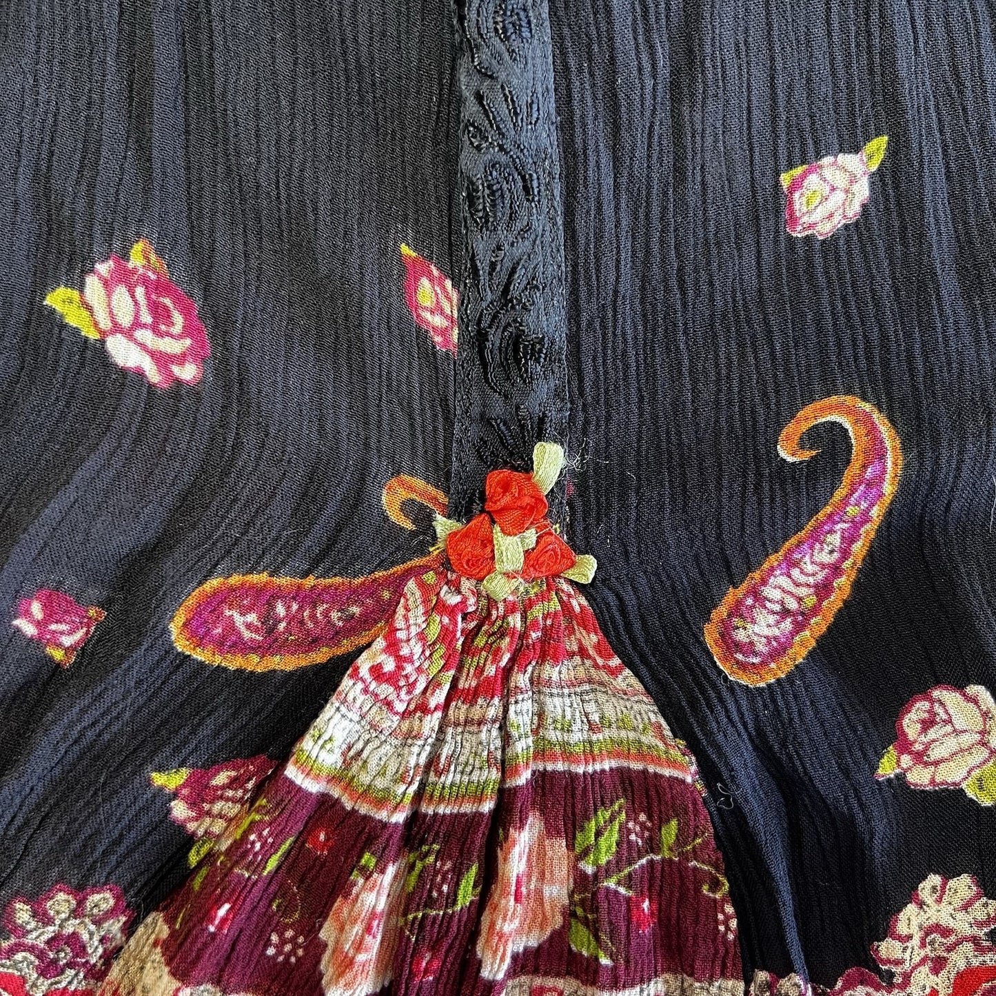 Boho Unique Stevie Nicks Gypsy Western Festival Punchy Country Bell Sleeve