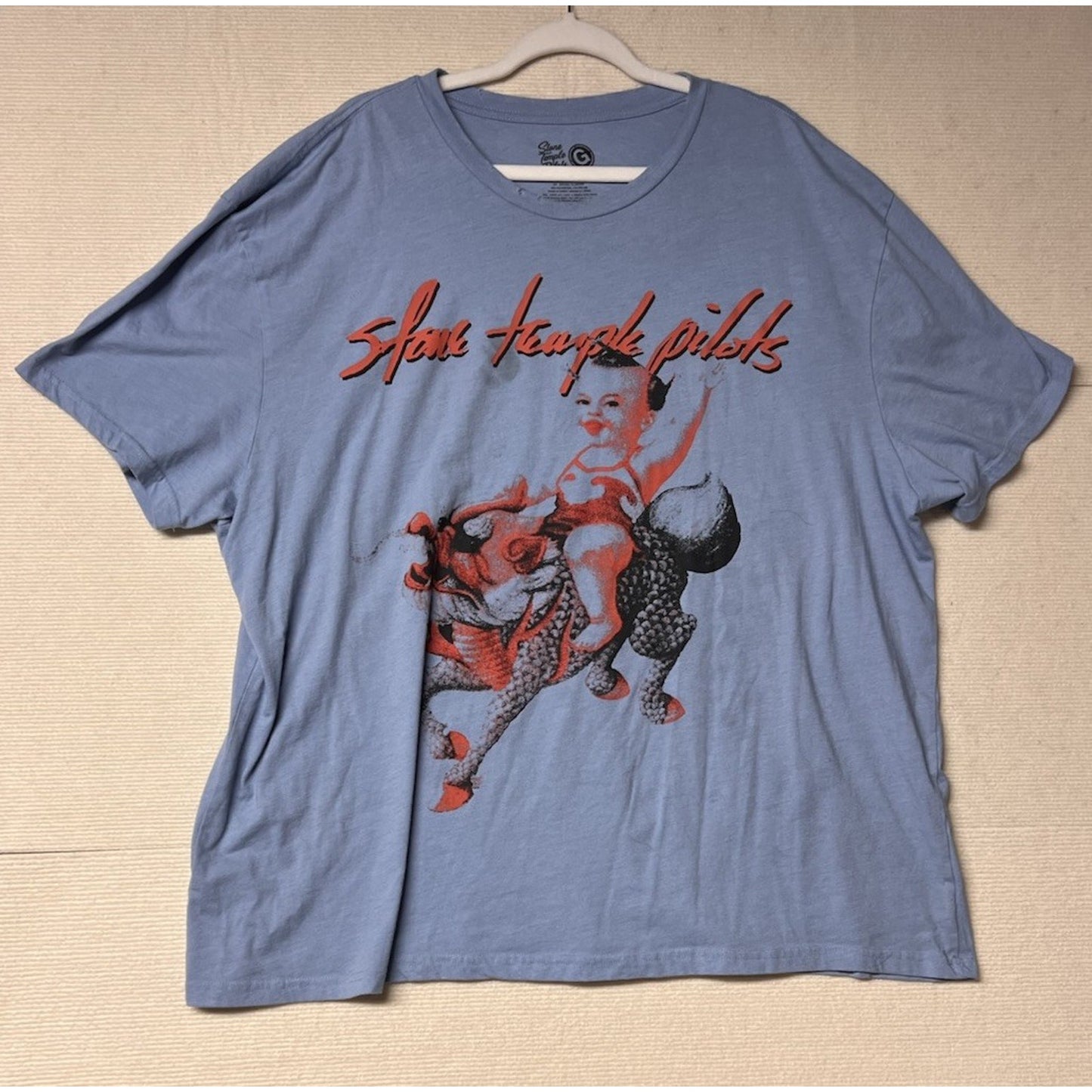 Stone Temple Pilots Jubilee Tour Graphic Tee Blue Men’s Size 2XL