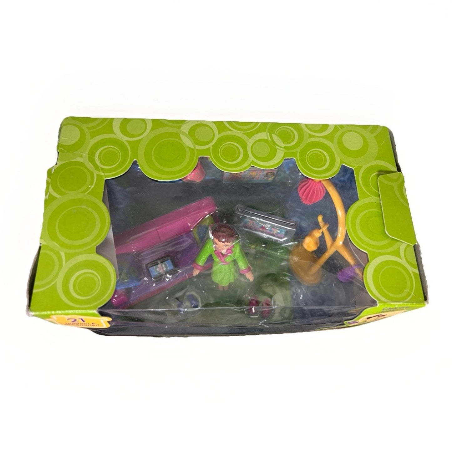 Vintage Polly Pocket! Quik-Clik Movie Time Playset