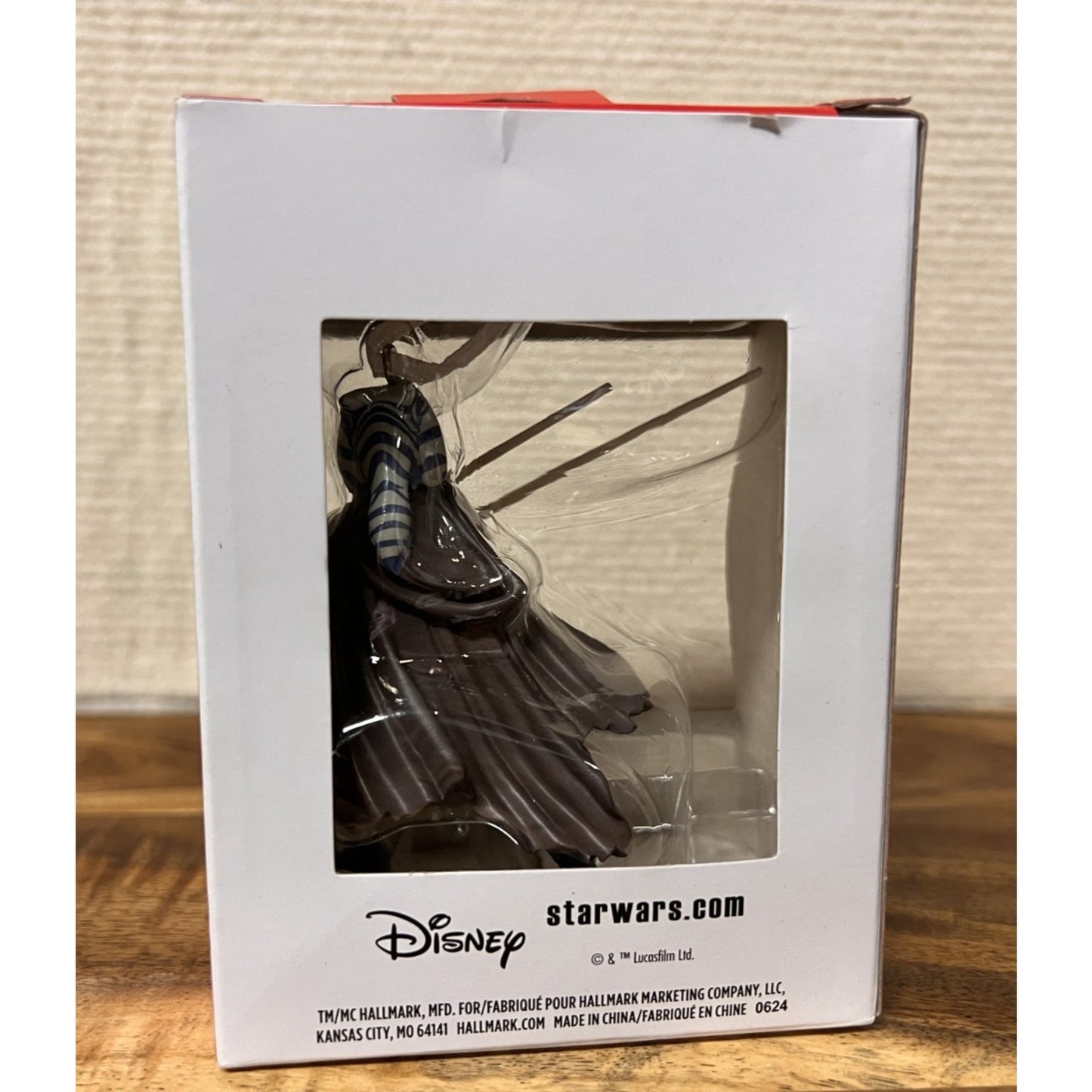Hallmark Star Wars Ashoka Tano Christmas Holiday Ornament New In Box