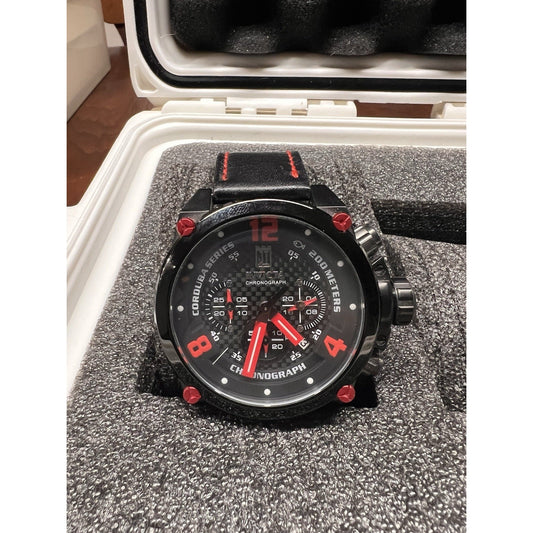 Invicta Reserve Jason Taylor Limited Edition Watch Set Autographed Signed Case