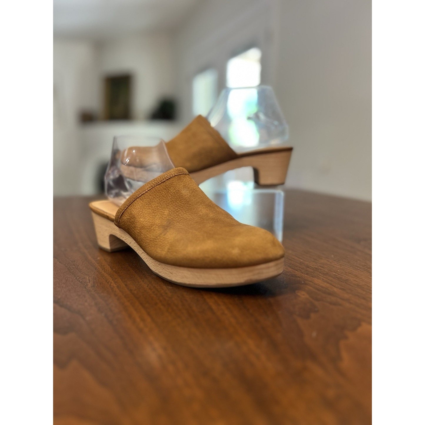 Madewell “The Ruby Clog” Brown Suede Women’s Size 8
