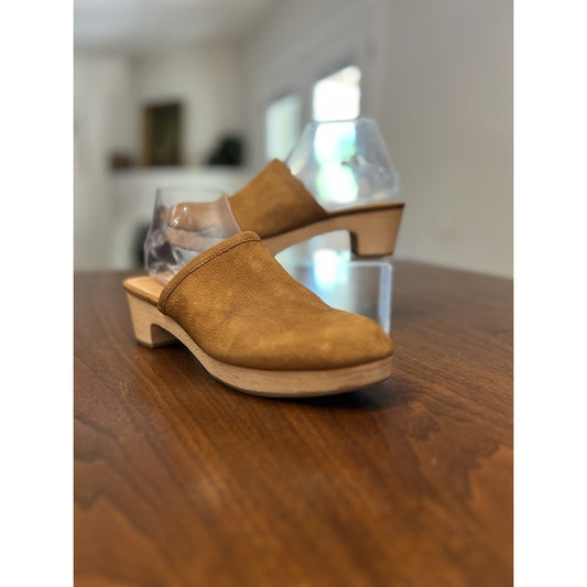Madewell “The Ruby Clog” Brown Suede Women’s Size 8