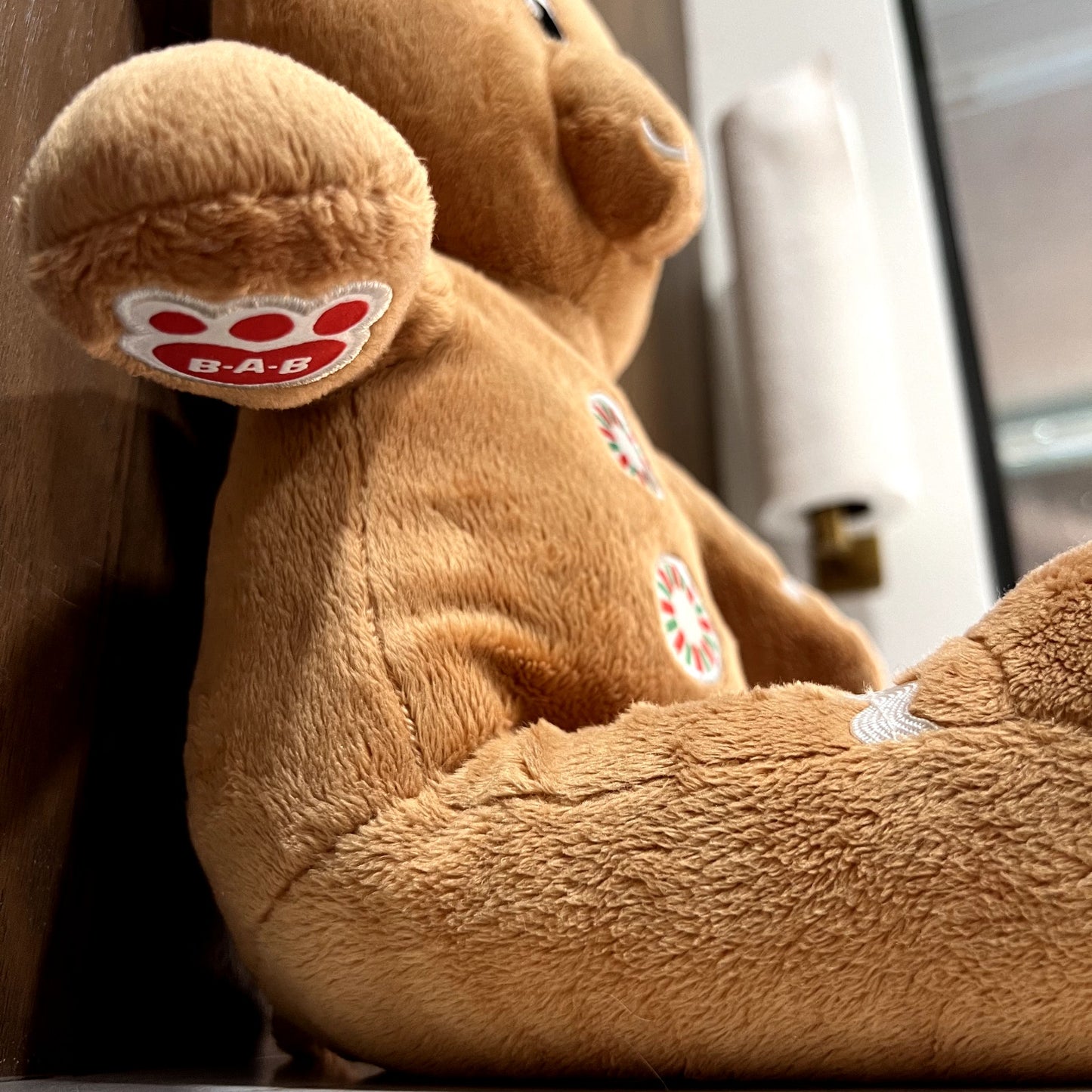 2022 Build A Bear Workshop Gingerbear Christmas Holiday Exclusive Stuffed BAB