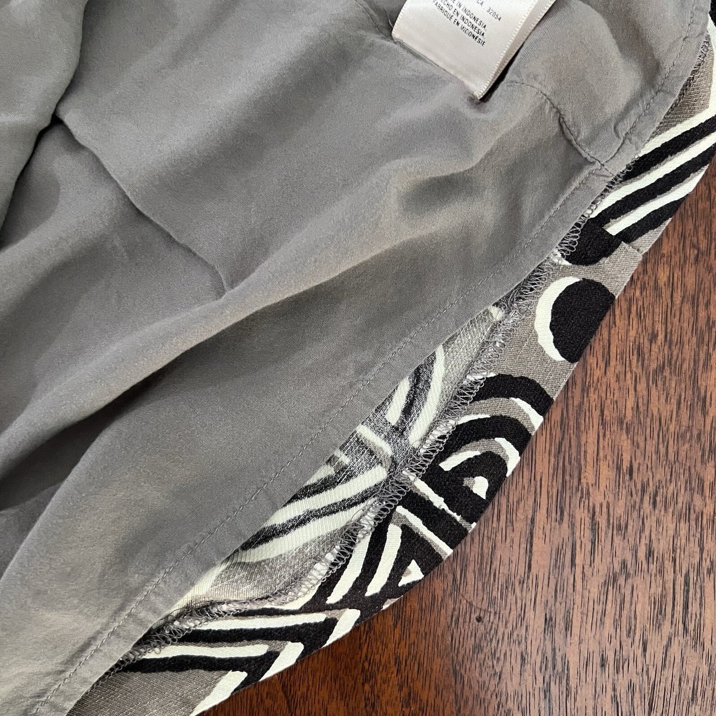Maeve by Anthropologie Edessa Tribal Print Skirt Sz 00P Faux Wrap Sarong African