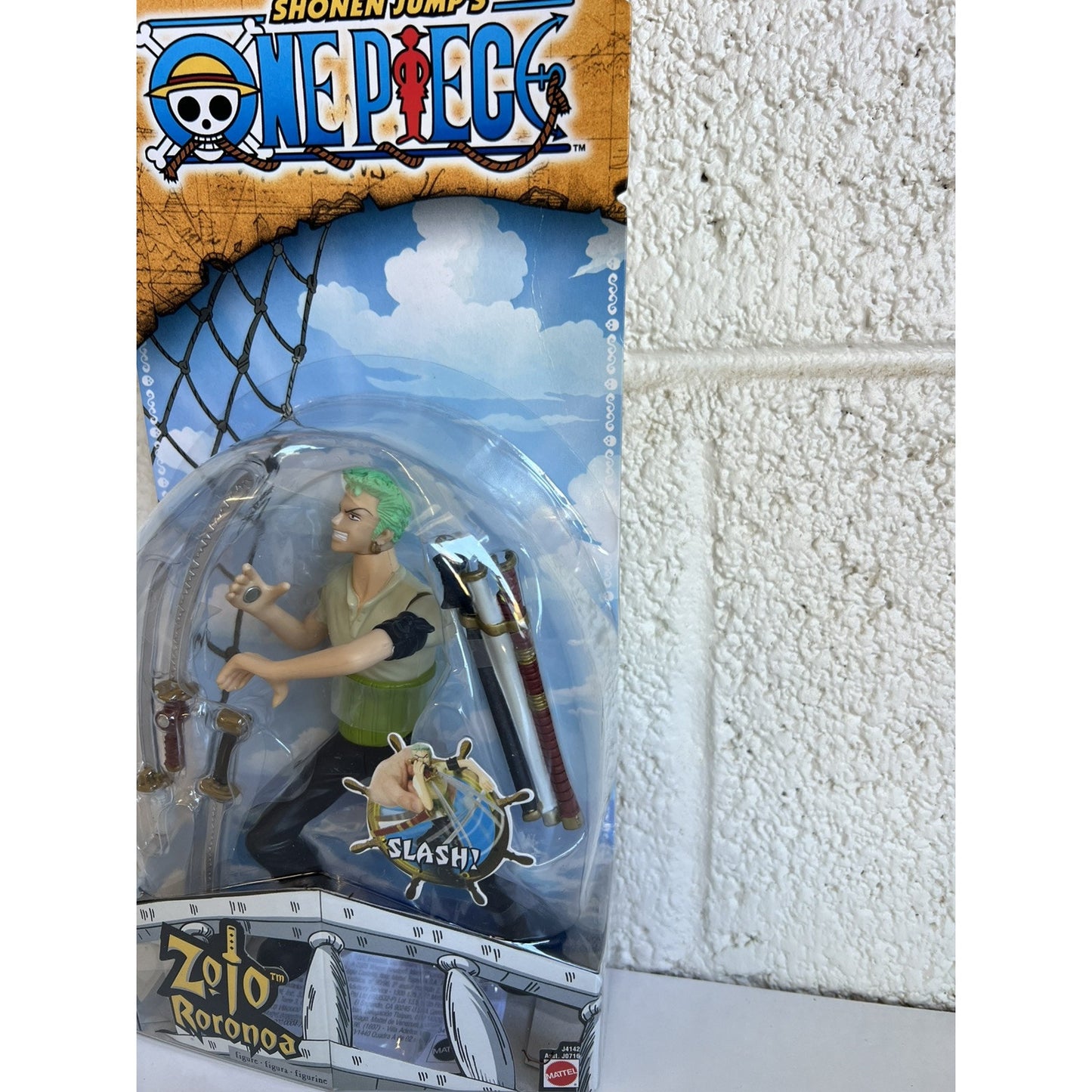 Shonen Jump’s One Piece Zoro Roronoa Action Figure NIB Anime Manga Sealed Toy