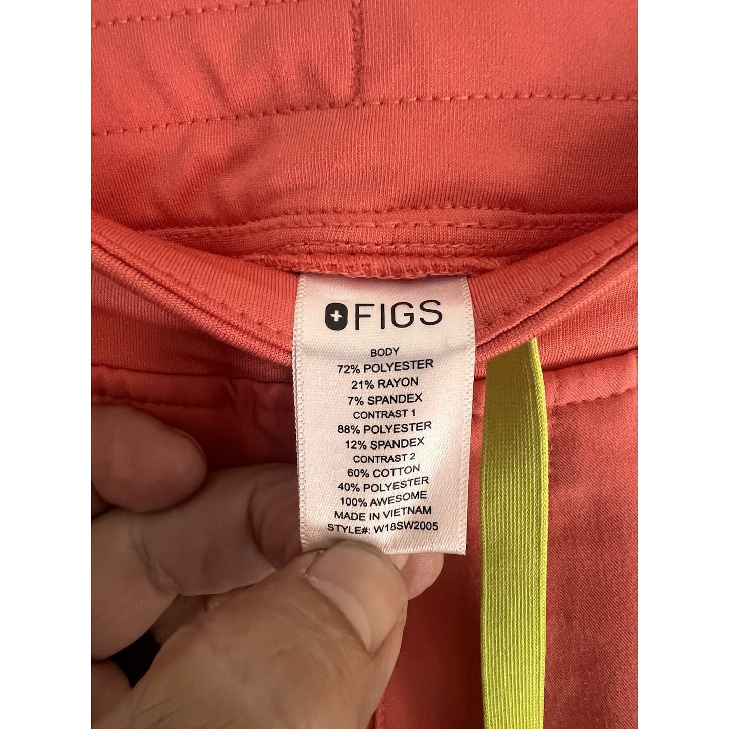 FIGS Zamora Joggers Women’s Scrub Pants PO# 1758 Size XS Style# W18SW2005