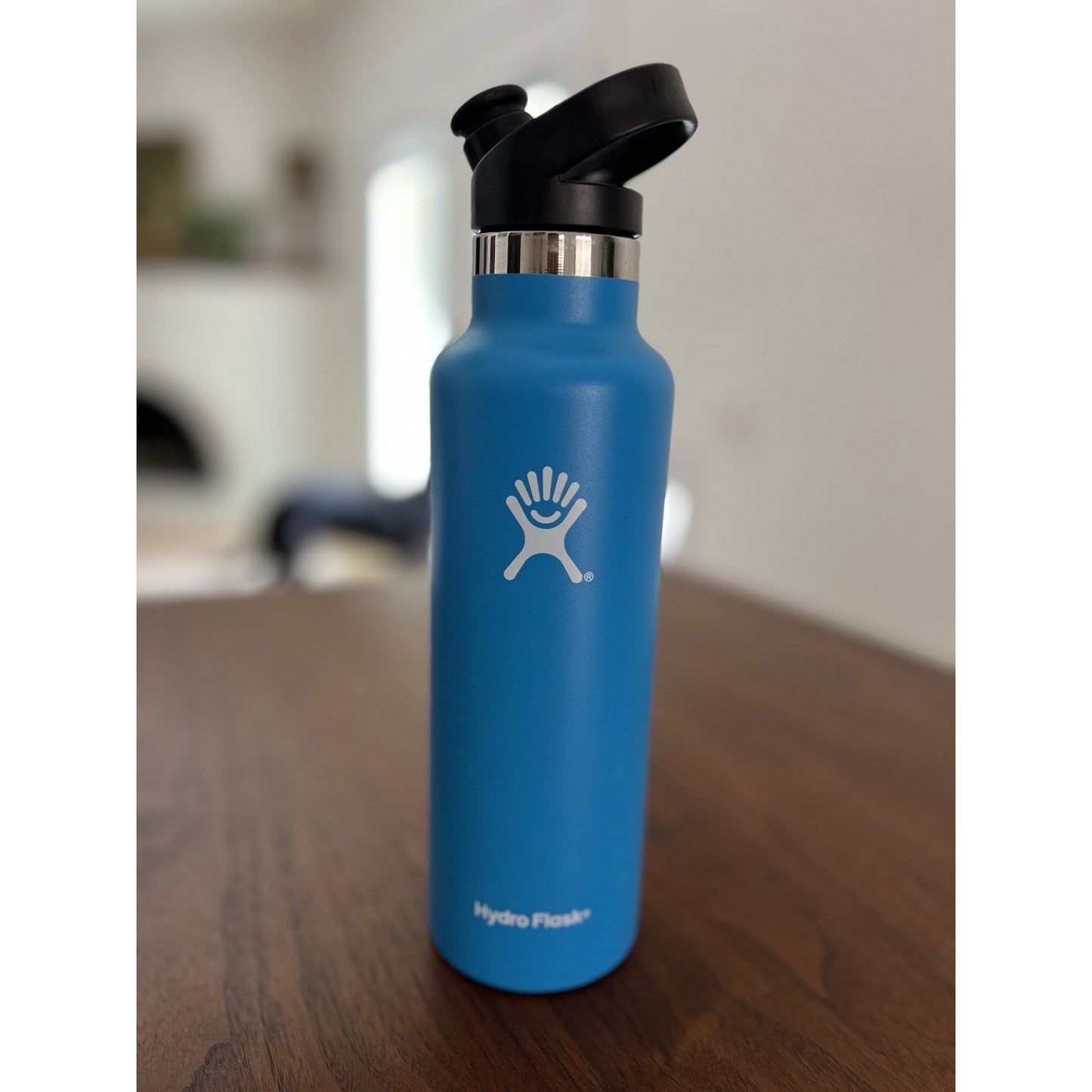 NWOT Hydro Flask Standard Mouth Water Bottle. Flex Cap Laguna 21 oz
