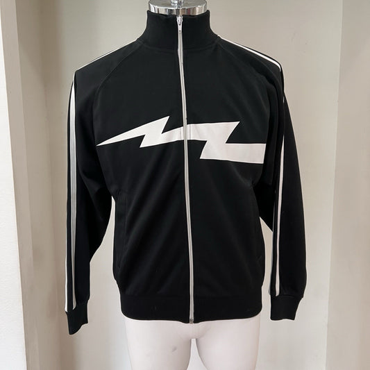 XS Family Guy Stewie Track Jacket Lighting Bolt Vintage Retro Y2K Collectible
