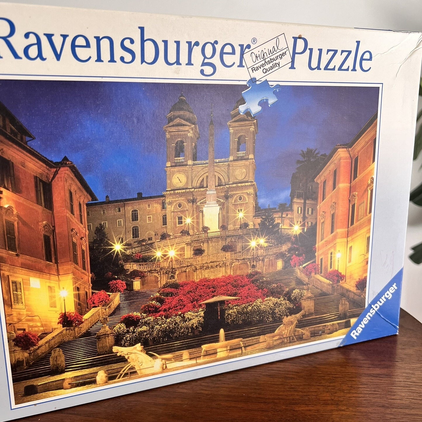 RARE Ravensburger “The Spanish Steps in Rome” 1,500 Piece Jigsaw Puzzle 2009