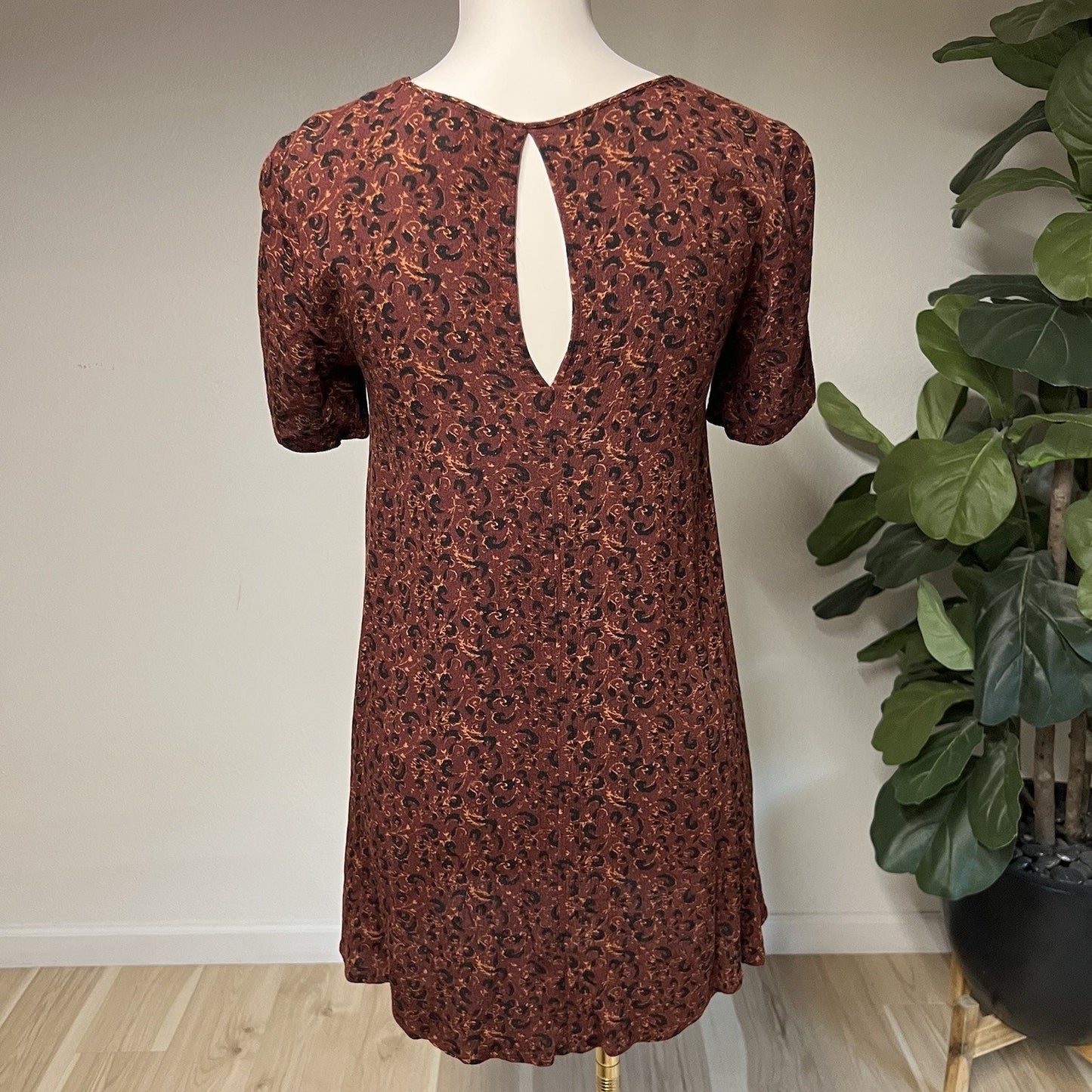 Staring at Stars Mini Tunic Shirt Dress Y2K Boho Festival Urban Outfitters UO