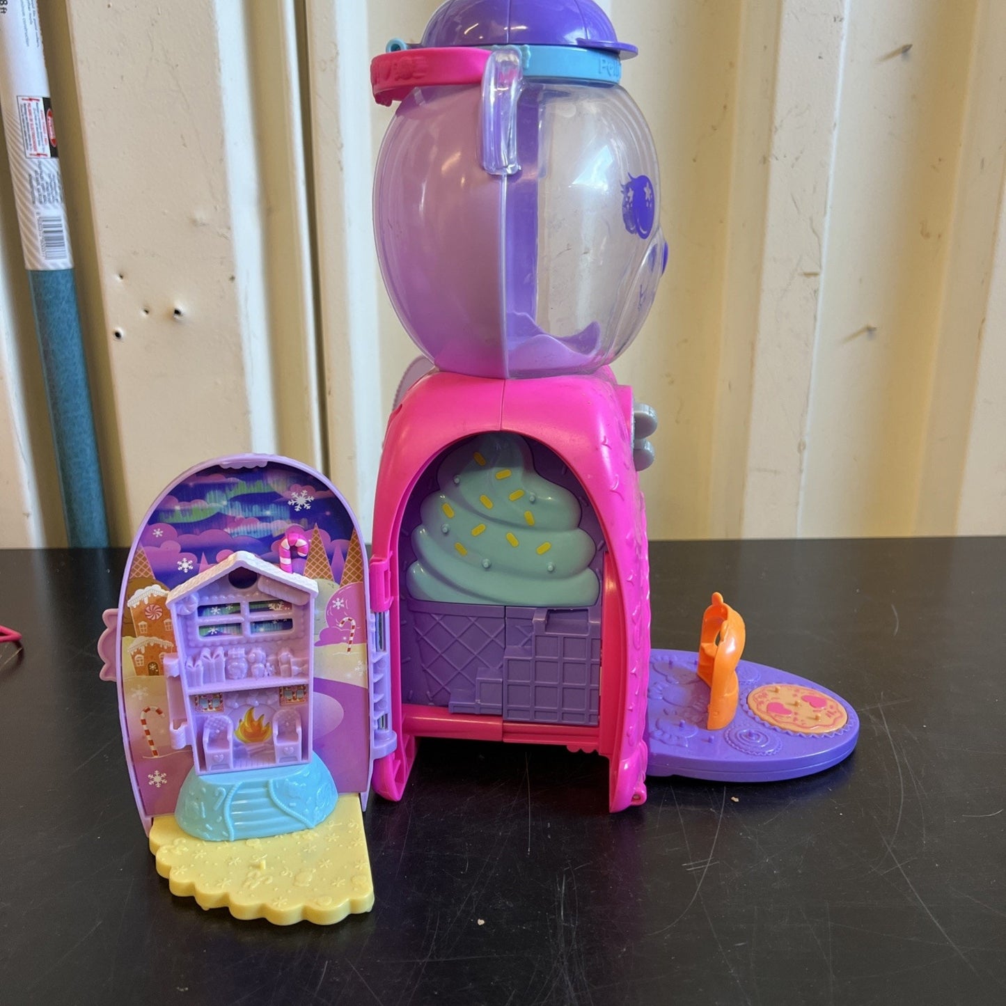 2021 Polly Pocket Gumball Bear Playset 12" Machine Only