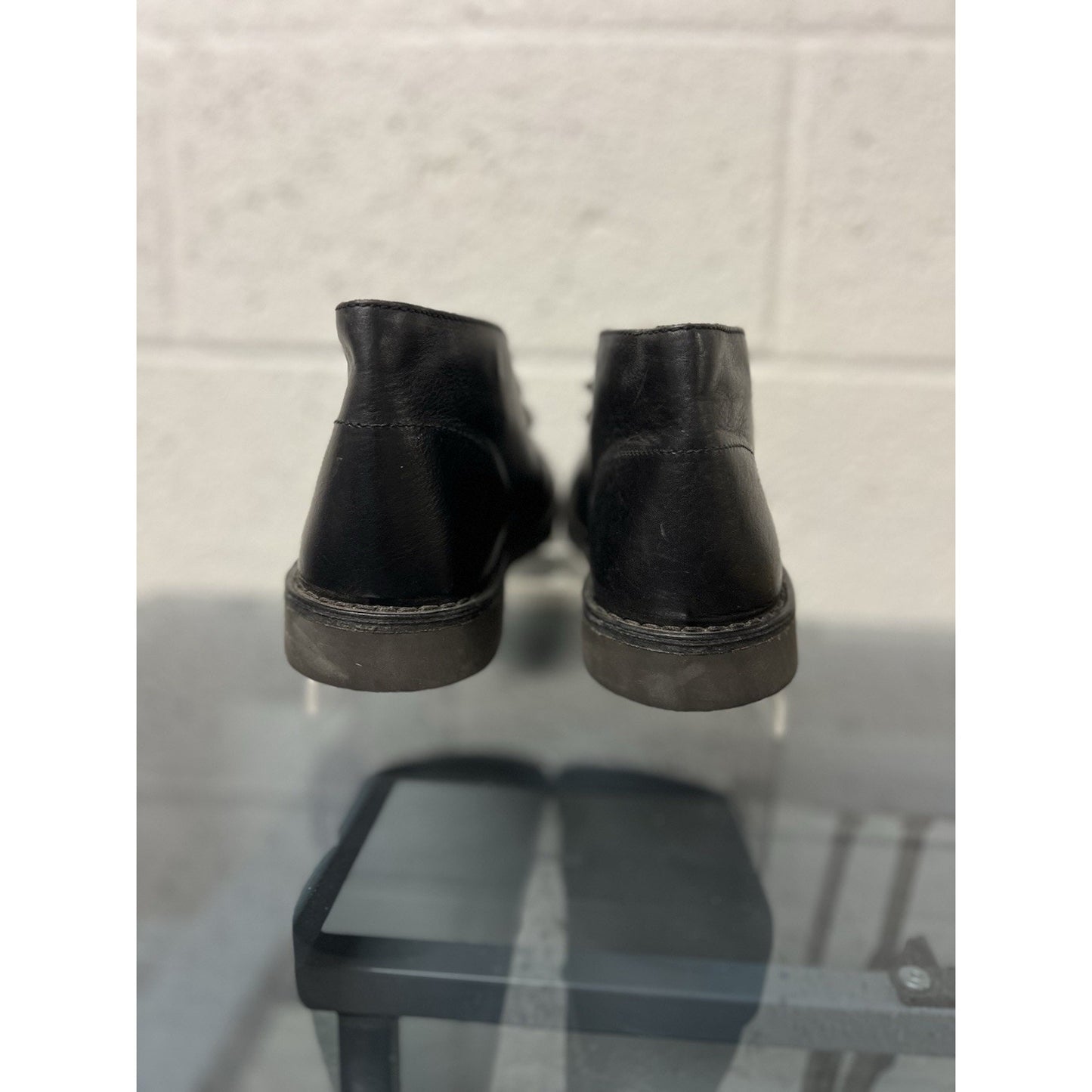 Bloomingdale's Marengo Black Suola Leather chukka Boots Sz 7 Men’s Made In Italy