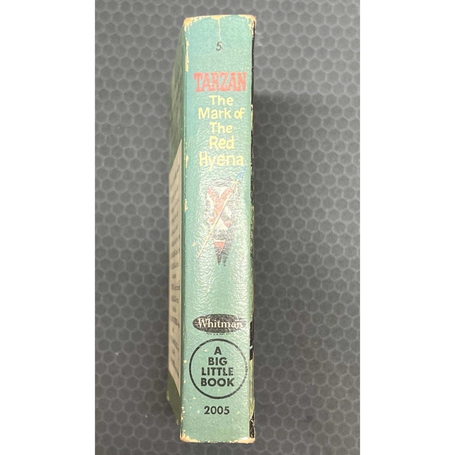 Big Little Book TARZAN Mark of the Red Hyena Hardcover 1967 Vintage Whitman