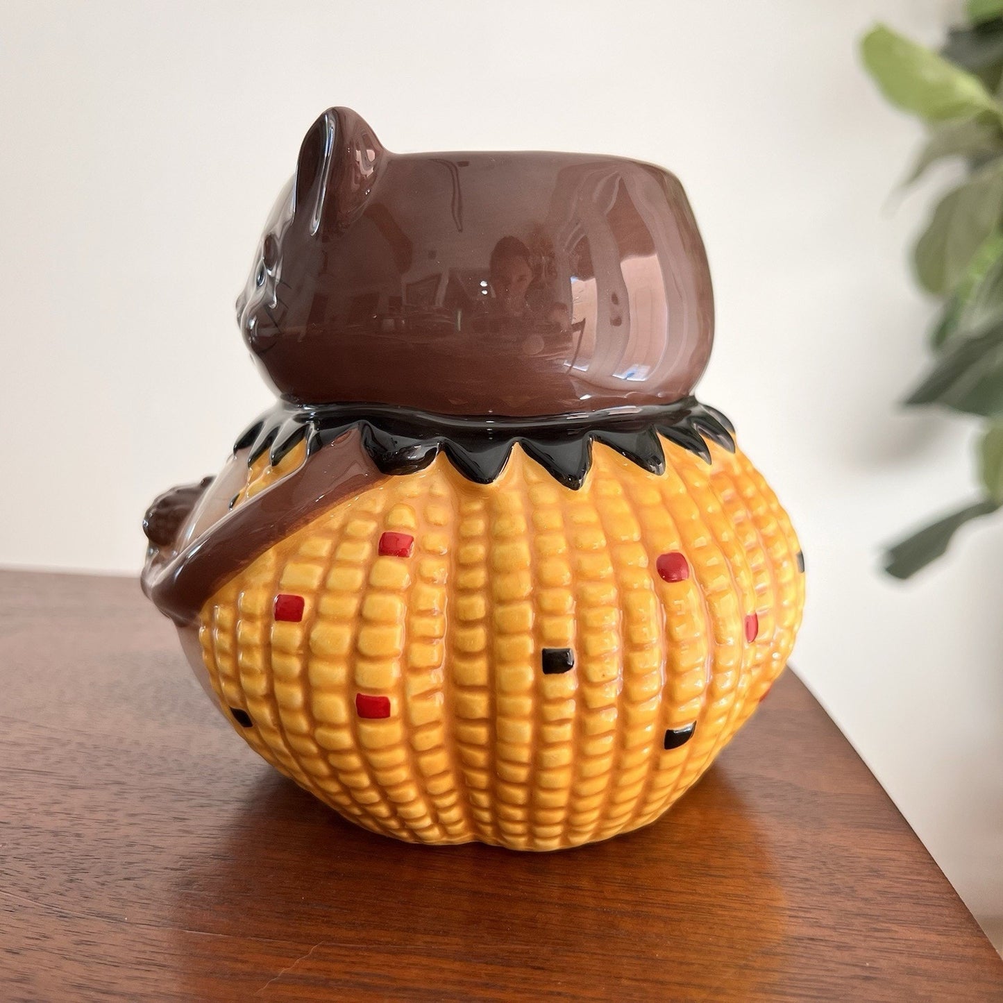 Johanna Parker Squirrel Mug Harvest Critter Retro Vintage Kitsch Anthropomorphic