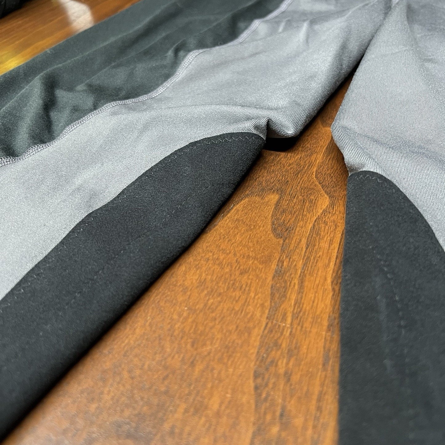 Kerrits Knee Patch Pull On Riding Tights XL Black Grey