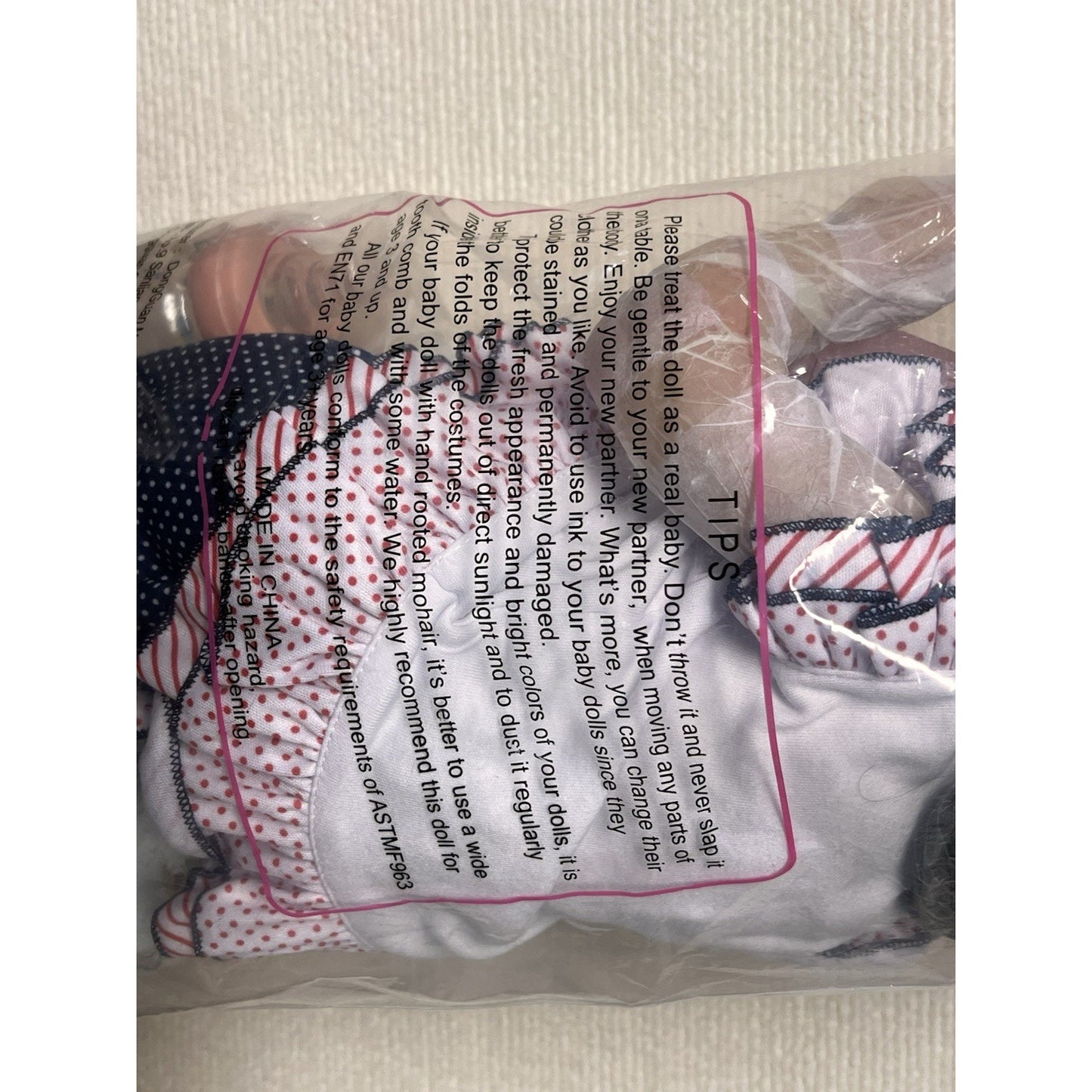 NIB Reborn Doll Heavens Baby Realistic Female Baby Doll