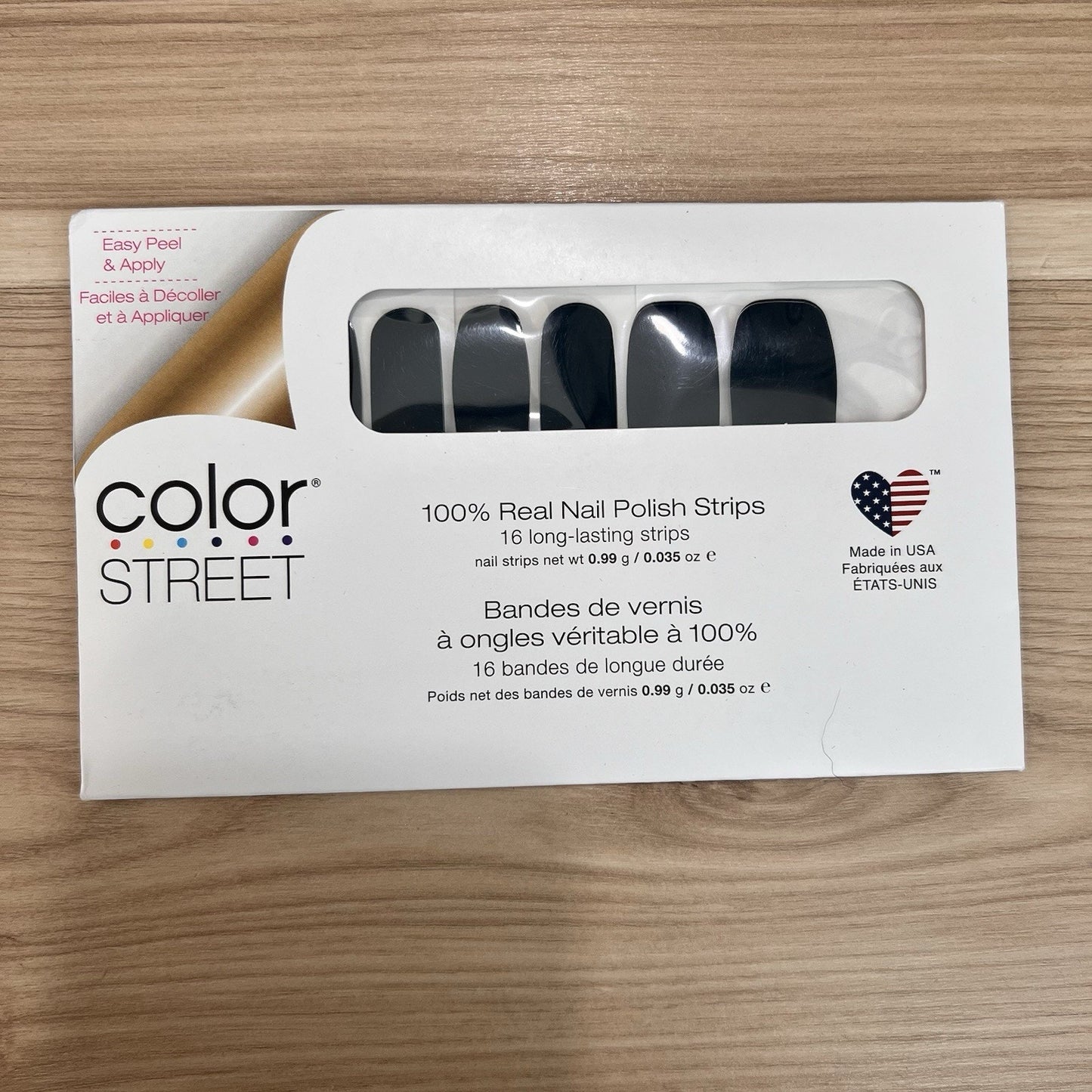 Deep Diving Color Street 100% Real Nail Polish Strips