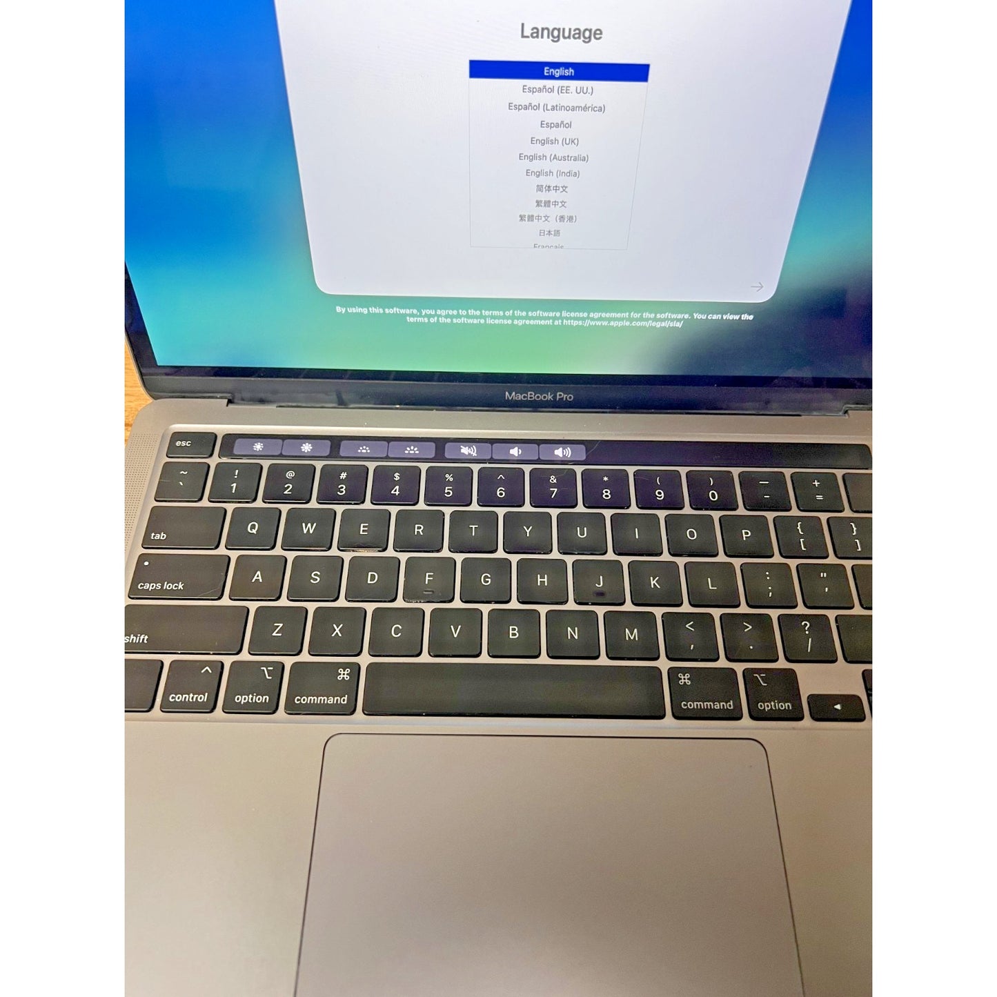 MacBook Pro 13" Model A2251 Space Gray 2GHz Quad-Core Intel Core i5 16GB RAM