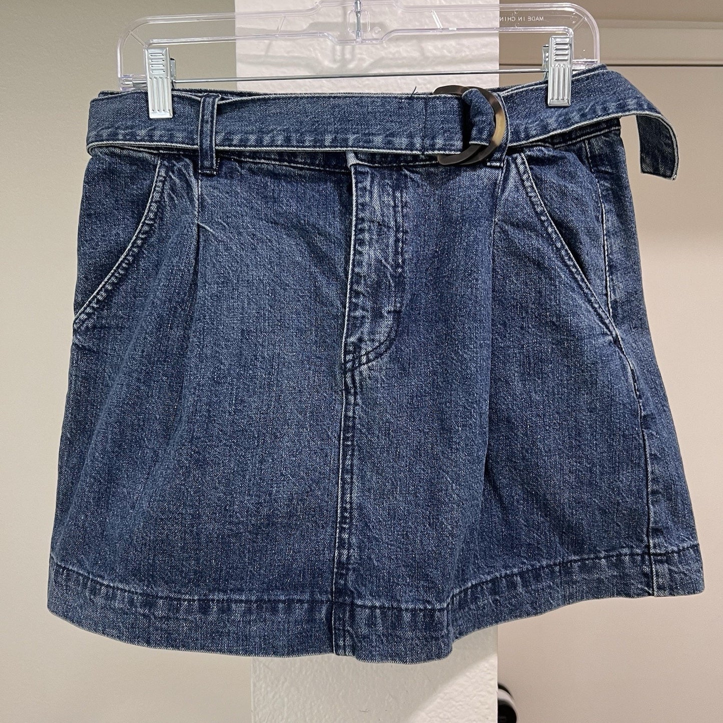 Denim Skirt (29) We The Free People Jade Belted Western Preppy Y2K 90s Basics