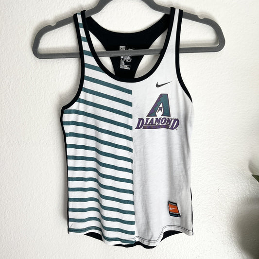 Arizona Diamondbacks XS Nike Cooperstown Collections Womens Tank Top Retro