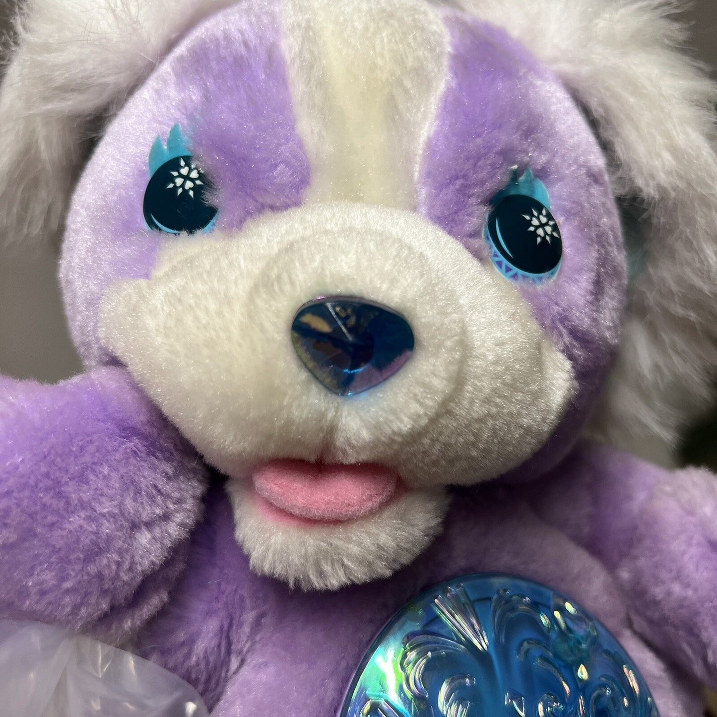 RARE WITH KEY Secret Keepins Sweetheart Pups Plush Dog Vintage 1994 Kenner