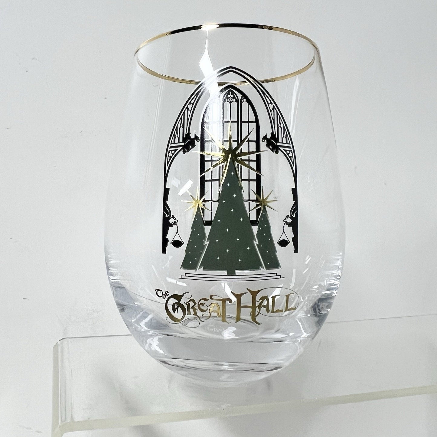 *SOLD OUT JoyJolt Harry Potter Hogwarts For The Holidays Stemless Wine Glass Set