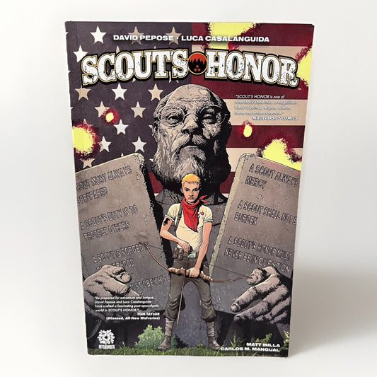 New “Scouts Honor” Graphic Novel Aftershock Comics 2021 Post-Apocalyptic Unique
