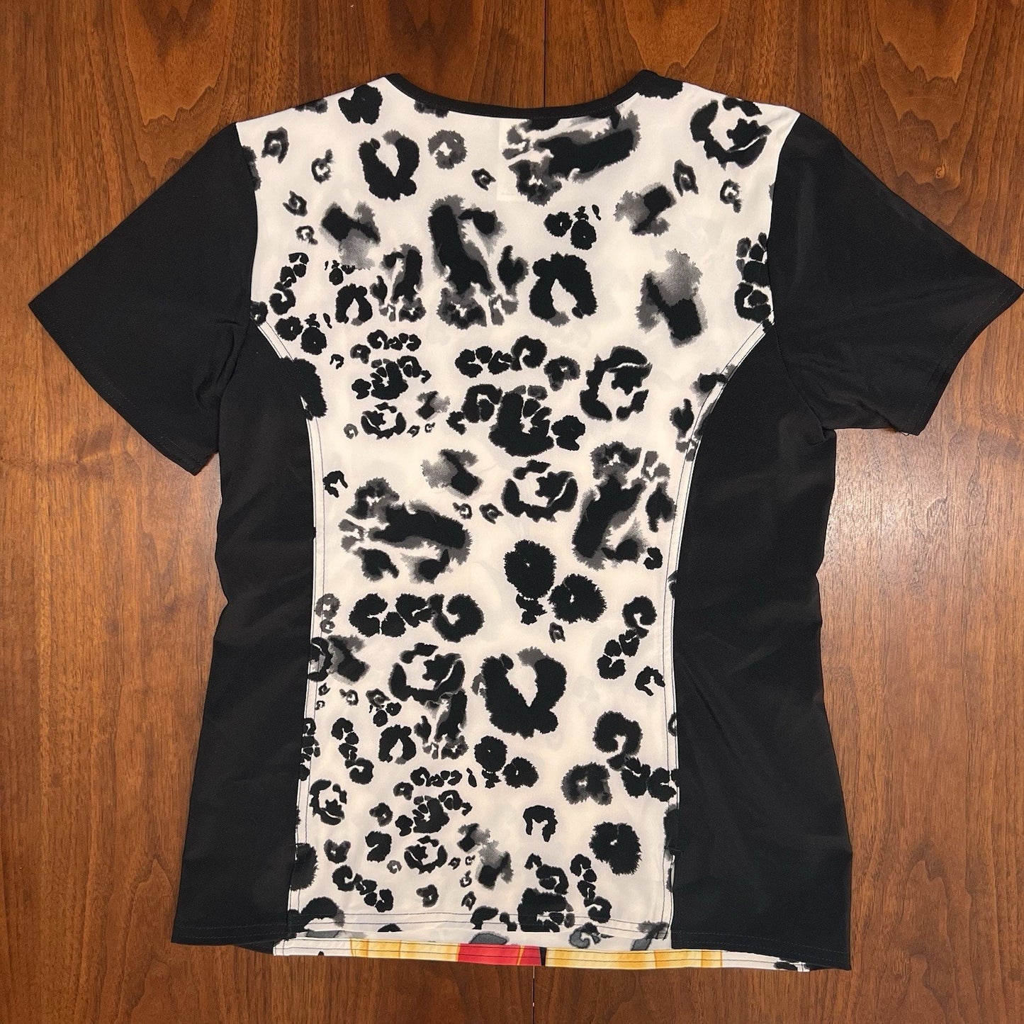Cruella De Vil Tooniforms Cherokee Scrubs (S) Women 101 Dalmatians TF677 Disney