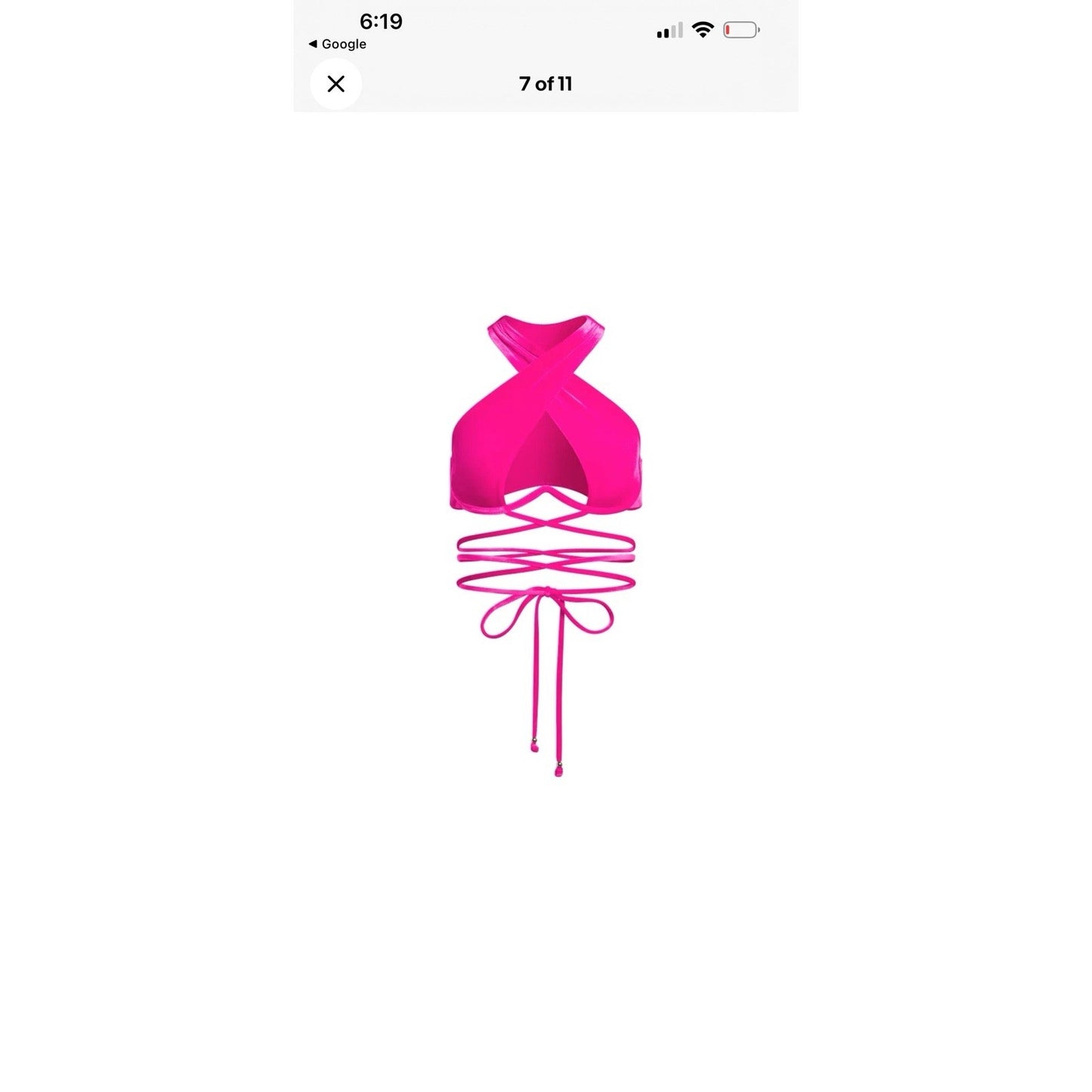 adidas IVY PARK 2X Pink Velvet Sexy Beyonce Bra Sleeves Bikini Top Festival