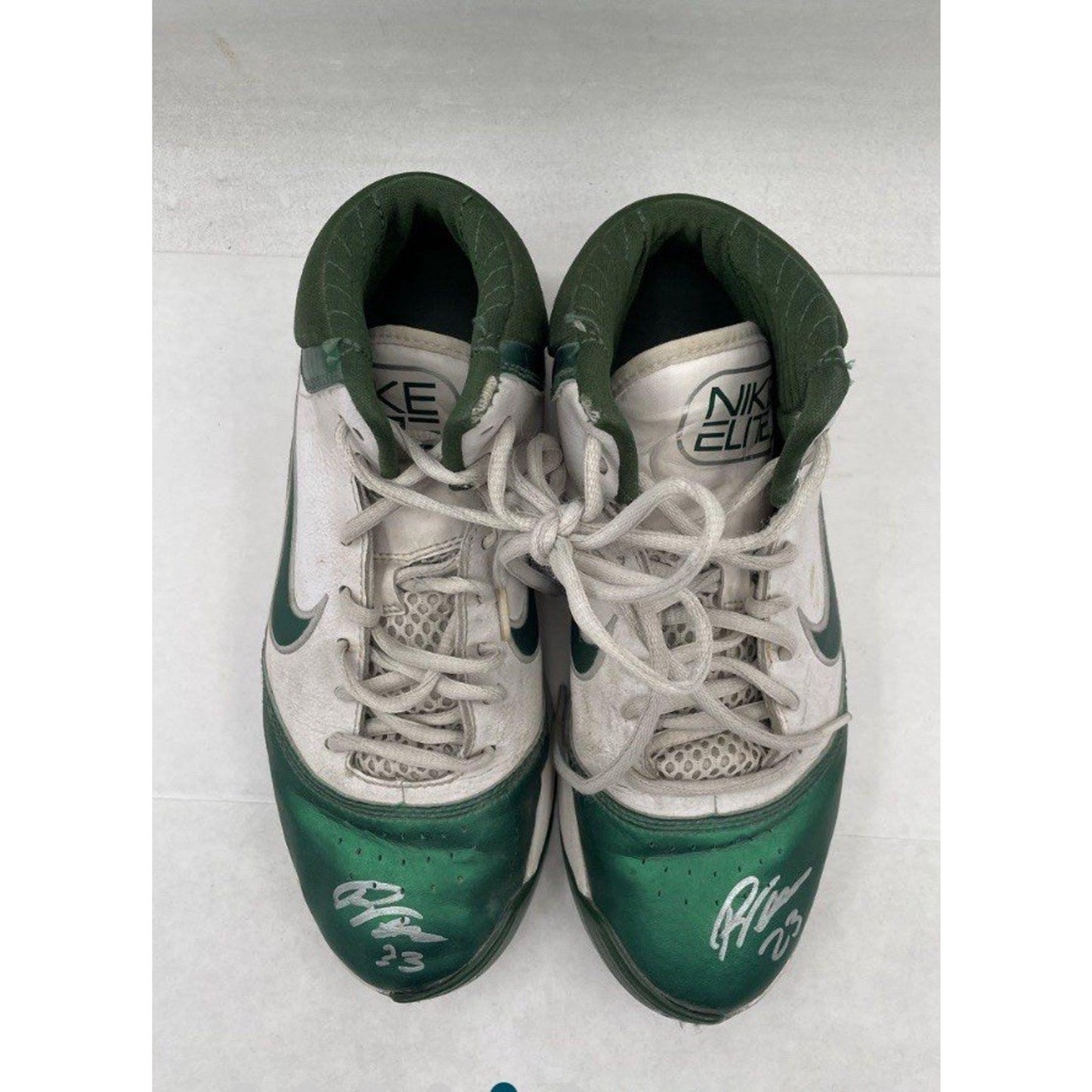 Nike Elite Size 7.5 Signed By Kendrick Perkins #23 of Boston Celtics Autographed