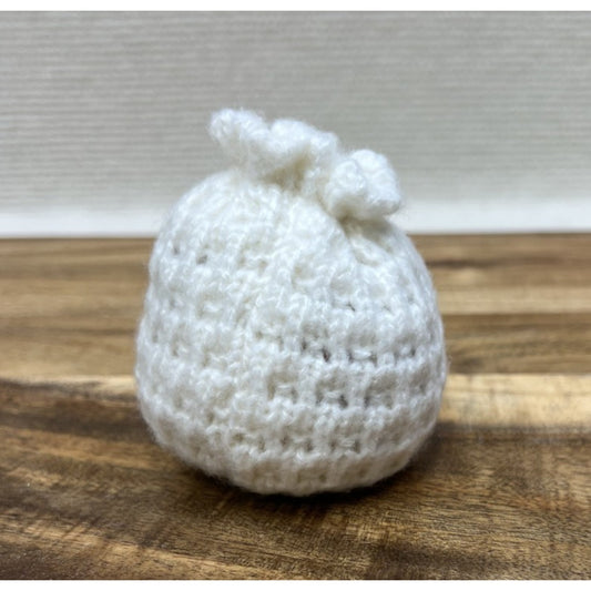 NEW Hand Crocheted Smiling Dumpling Foot Bag / Hackysack Durable Indoor/Outdoor