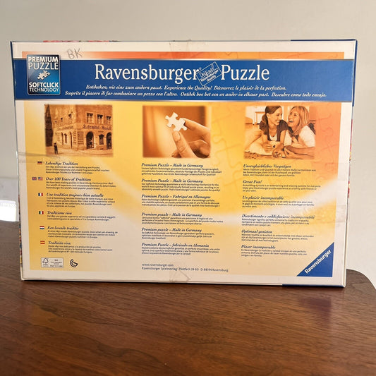 RARE Ravensburger “The Spanish Steps in Rome” 1,500 Piece Jigsaw Puzzle 2009