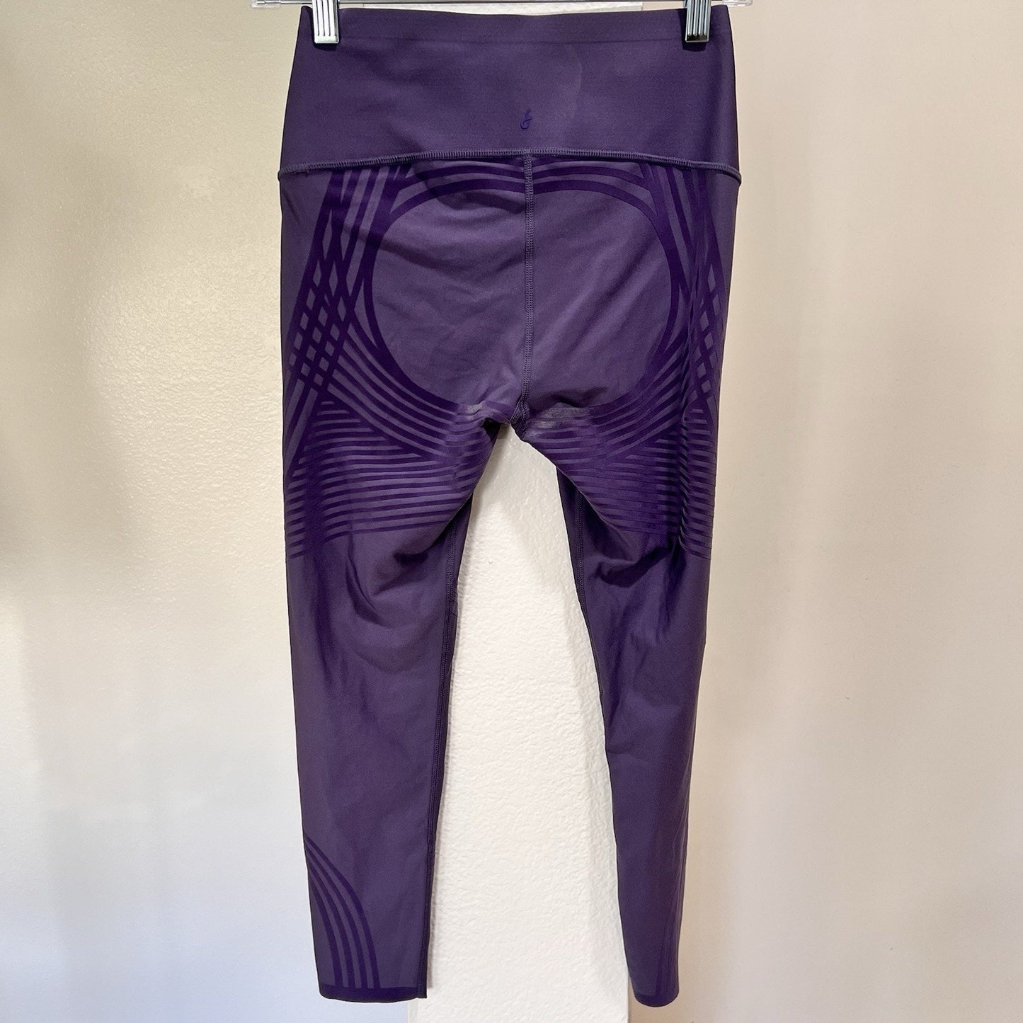 Fanka Body Sculpt 7/8 Legging XS Compression Lift Reversible High Waist Purple