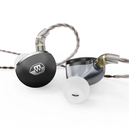 New BASN MTPro In-Ear Monitors 14.5mm Planar HiFi IEM Headphones MMCX Connection